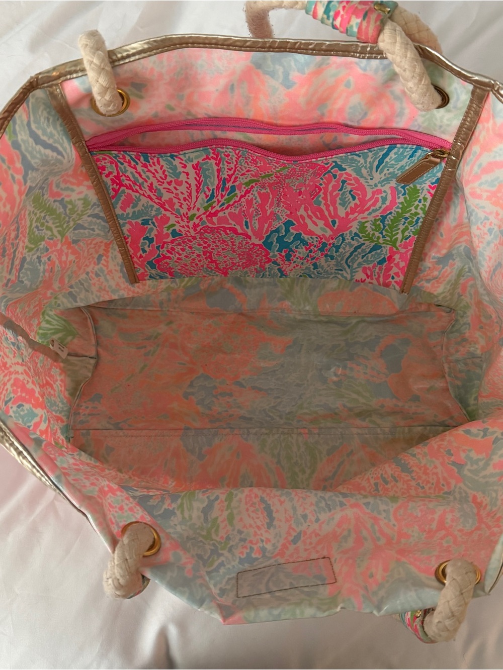 Lilly Pulitzer Beach Bag Tote - Picture 5 of 5